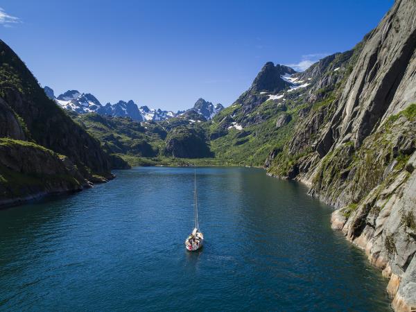 Lofoten islands sailing holiday, Norway