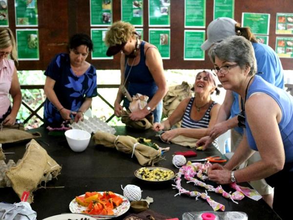 Borneo orangutan conservation volunteering