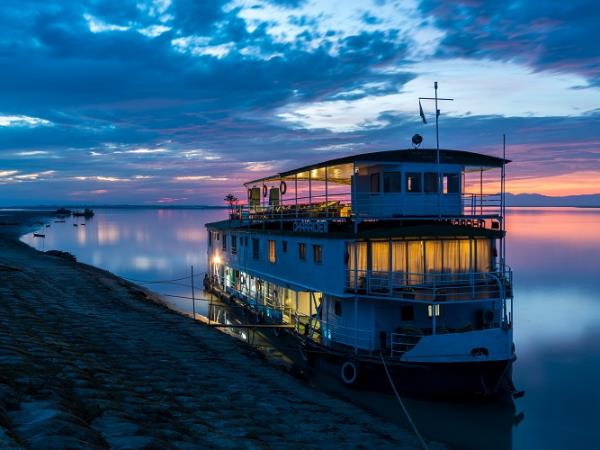 Brahmaputra cruise in India