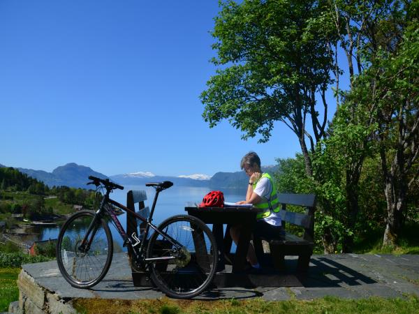 Norway self guided cycling holiday, Hardangerfjord