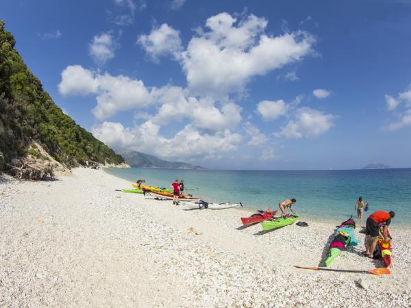 Kayaking skills holiday in Ionian Islands, Greece