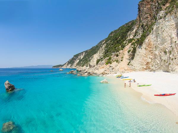 Kayaking skills holiday in Ionian Islands, Greece