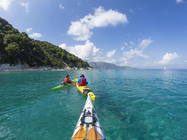 Ithaca sea kayaking skills holiday, Greece