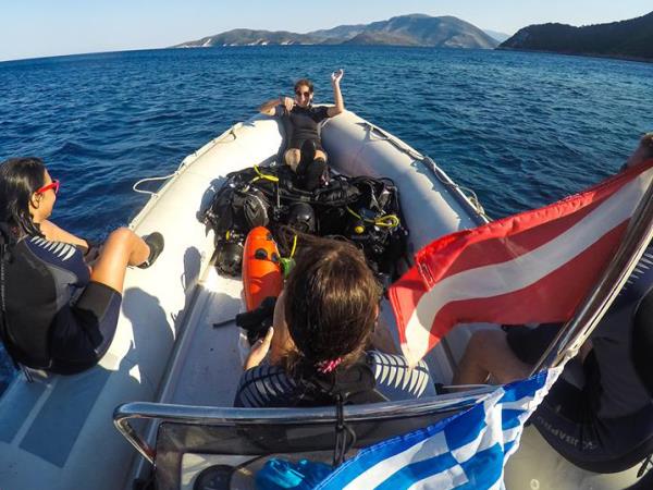 Learn to dive in Ithaca, Greece
