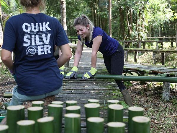 Orangutan sanctuary volunteering in Borneo