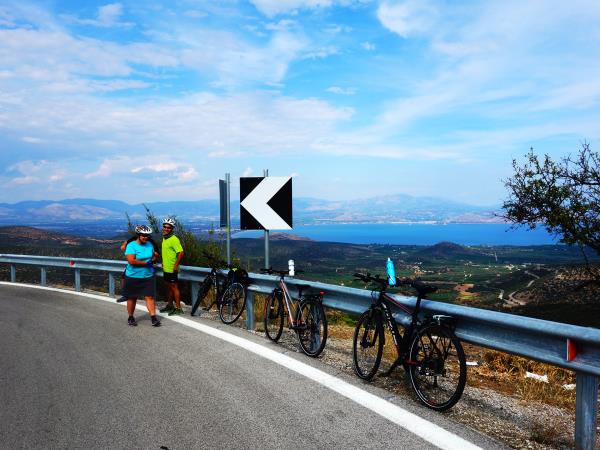 Cycling holiday in Greece, Peloponnese and Delphi