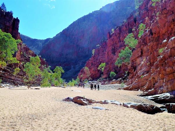 Walking in the Australian outback, Larapinta Trail
