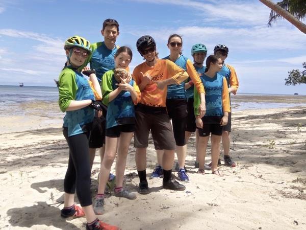 Fiji family cycling holiday