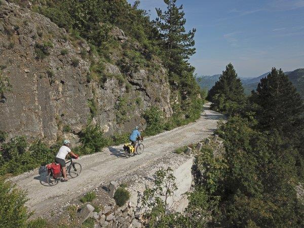 Self guided cycling holiday in Montenegro and Albania