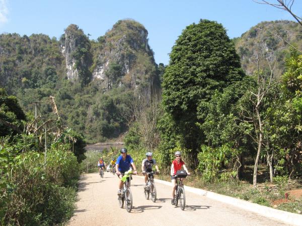 Thailand and Laos cycling holiday