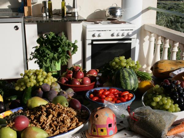 Vegetarian cuisine holiday in Greece