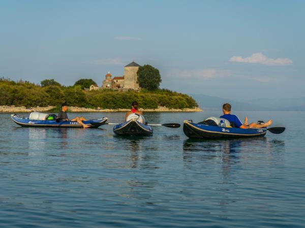Montenegro to Albania kayak holiday