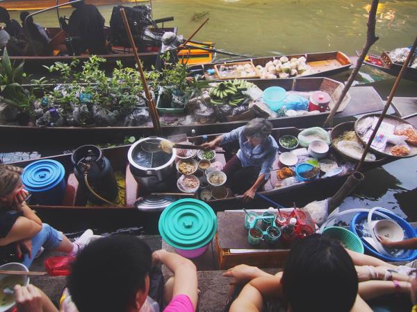 Thailand culture and beach holiday