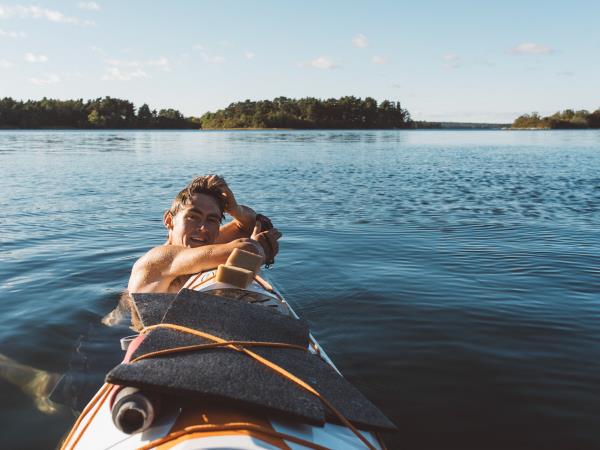 Sweden kayaking and camping holiday