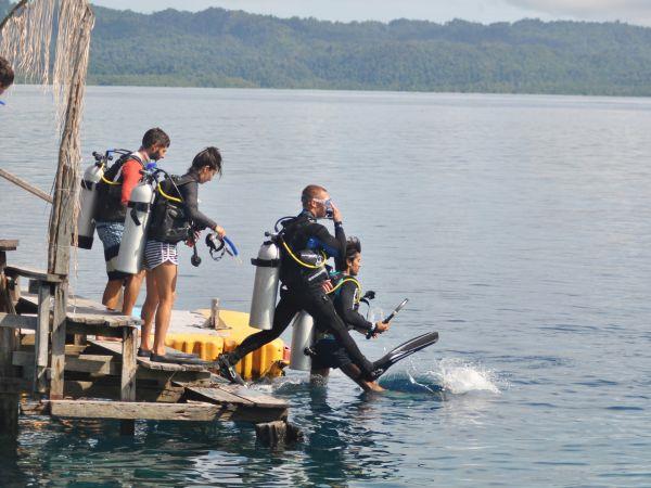 Raja Ampat diving project, Indonesia