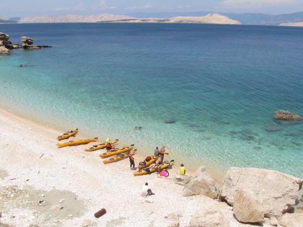North Croatia sea kayaking tour