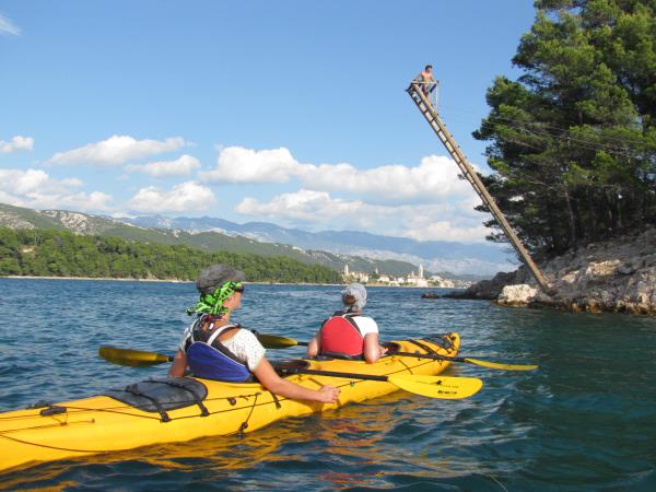 North Croatia sea kayaking tour
