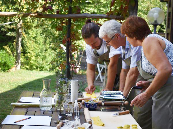 Short break pasta making & Italian food holiday, Tuscany