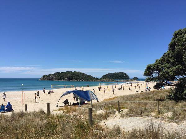Christmas holiday in New Zealand, Bay of Plenty