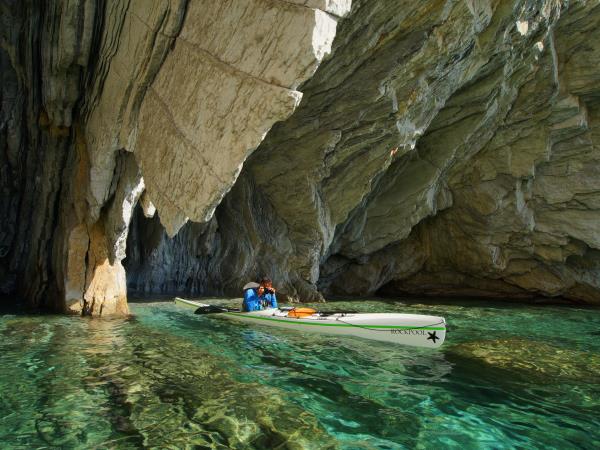 Kayaking in Ionian Islands, Greece