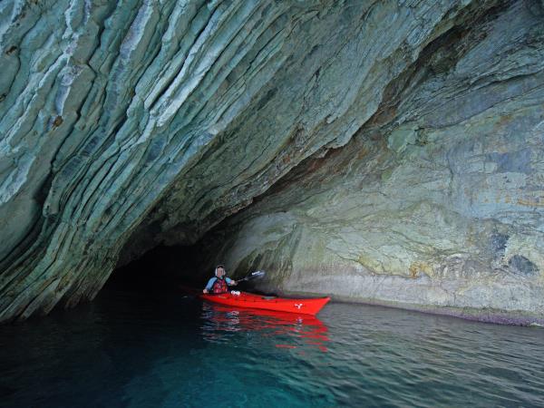 Kayaking in Ionian Islands, Greece