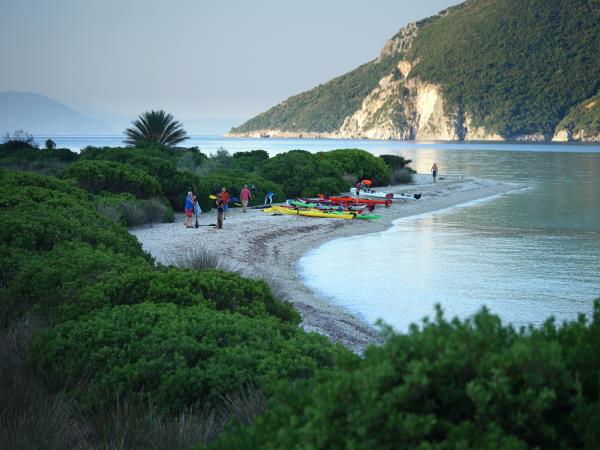 Kayaking in Ionian Islands, Greece