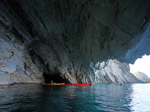 Kayaking in Ionian Islands, Greece
