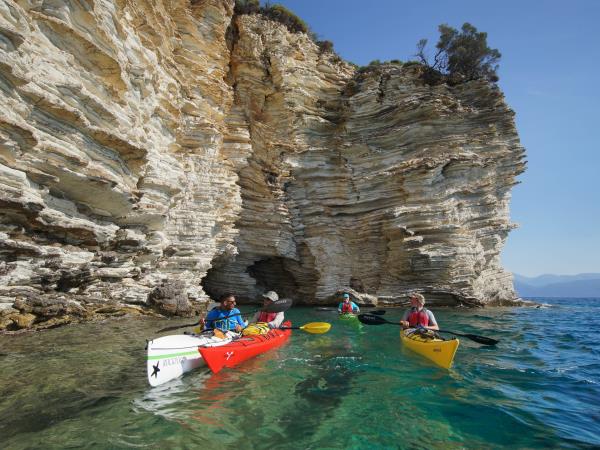 Kayaking in Ionian Islands, Greece