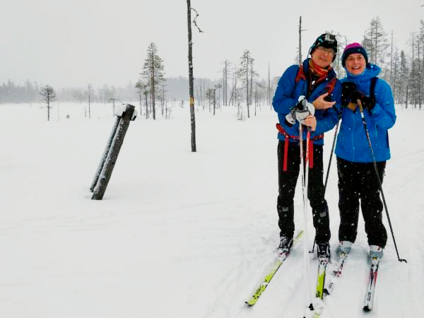 Cross-country skiing holiday in Finland's eastern wilderness