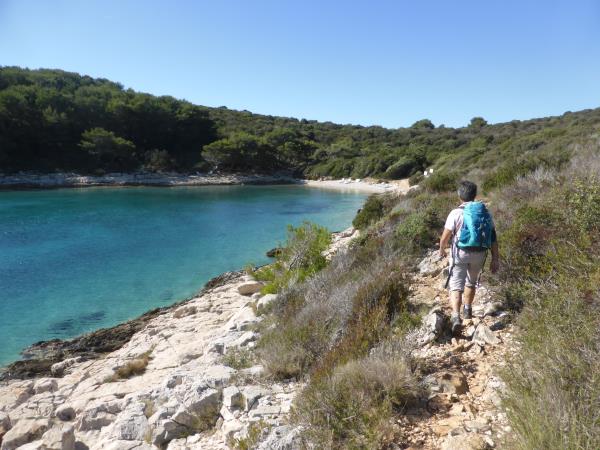 Croatia self-guided trekking holiday, Dalmatian Islands