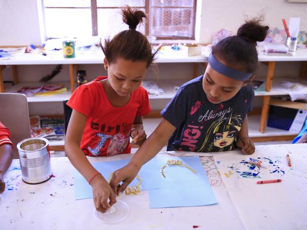 Teaching assistant volunteering in South Africa