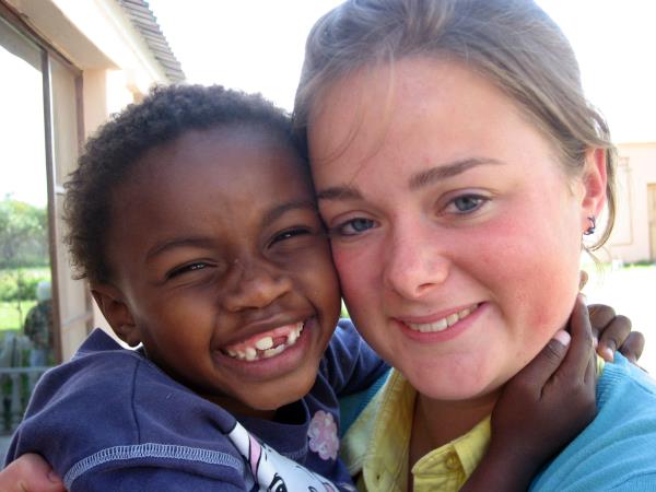 Teaching assistant volunteering in South Africa