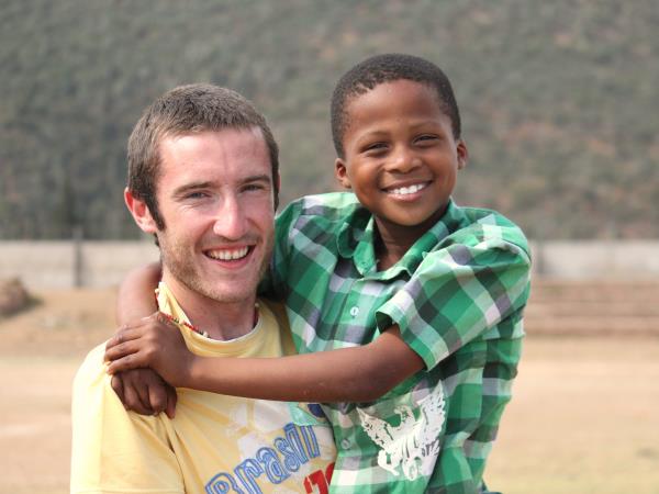 Teaching assistant volunteering in South Africa