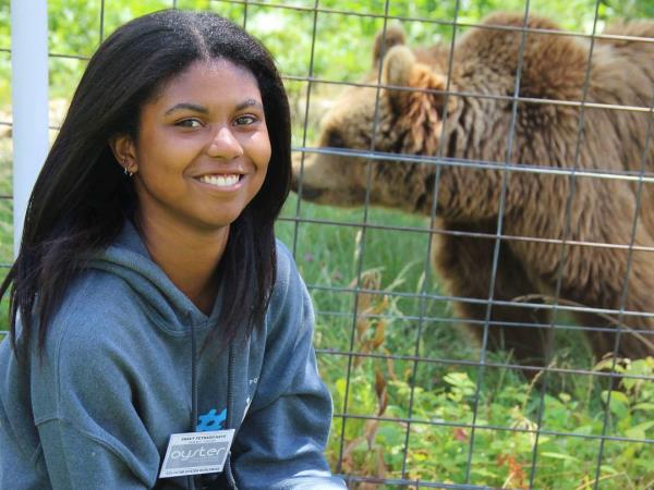 Volunteering with bears in Romania