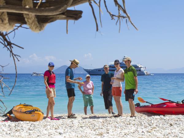 Family active break in Ithaca, Greece