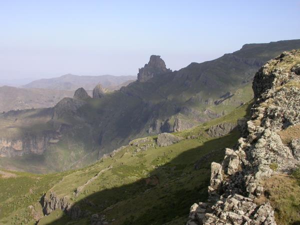 Trekking in Ethiopia on Mount Abuna Yosef