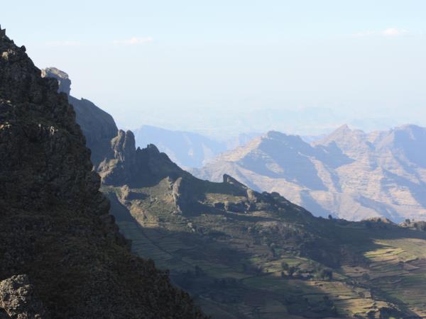 Trekking in Ethiopia on Mount Abuna Yosef