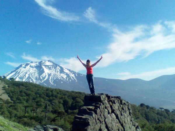 Chile walking tour, lake and volcano district