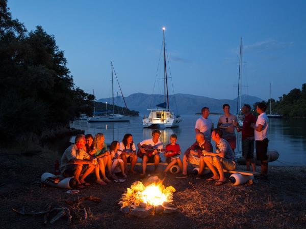 Lefkas flotilla sailing holiday in Greece