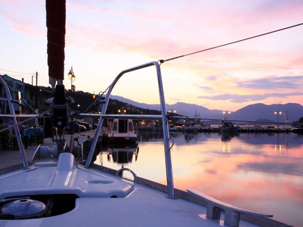 Lefkas flotilla sailing holiday in Greece