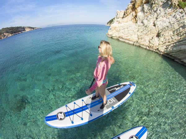 Paddleboarding holiday in Greece
