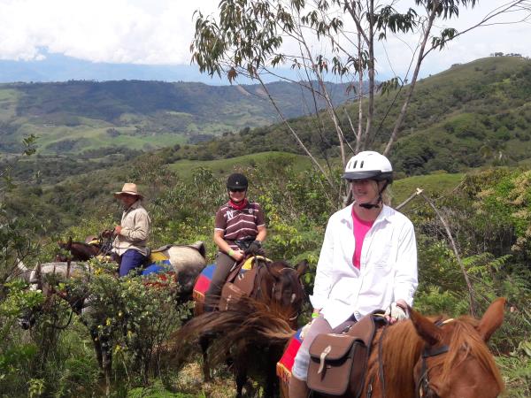 Colombia horse riding holiday