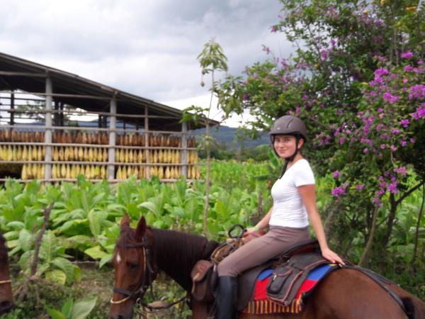 Colombia horse riding holiday