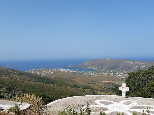 Andros trail walking holiday in Greece