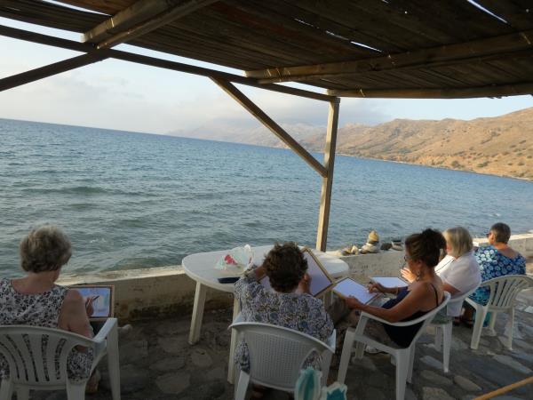Painting Holiday in Crete
