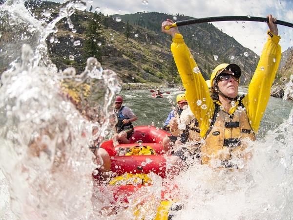 Salmon River rafting holiday in Idaho, USA
