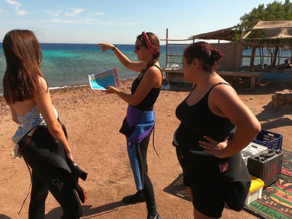 Advanced diving holidays in Dahab