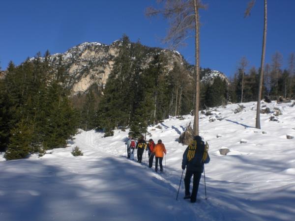 St Zyprian winter walking holiday in the Dolomites