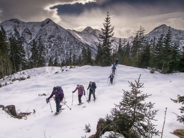 Snowshoeing in the Austrian Alps holiday