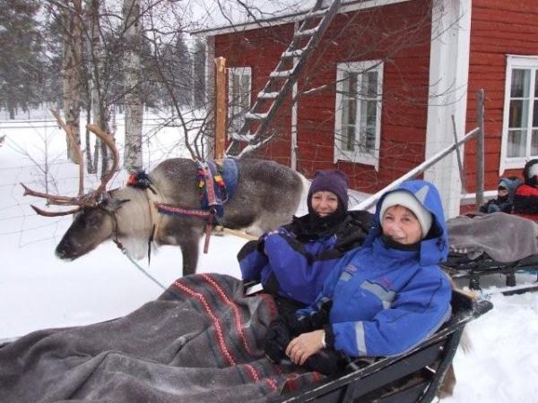 Winter holiday in Finnish Lapland